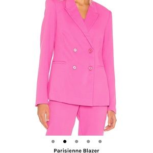 Bardot Parisienne Blazer - Pink Pop - US Small